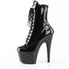 Pleaser - ADORE1020BLG Bottes de plateforme - Noir/Bleu Product image